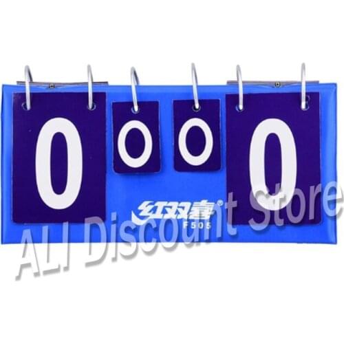 Dhs F505 Portable Flip Table Tennis Scoreboard Ping Pong Scorekeeper Sports Game scoring board