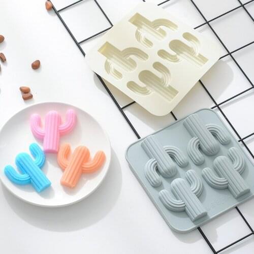 Cactus silica gel baking mold handmade soap pudding die