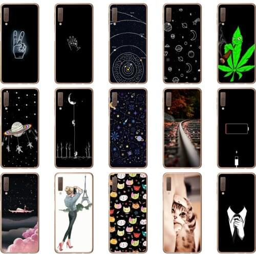 H For Samsung A70 Case 2019 Soft TPU Phone Back Cover For Samsung Galaxy A70 silicone Cases Coque Capa A70 A705 A705F
