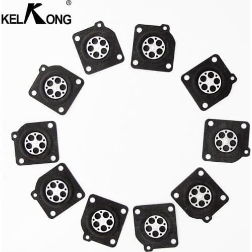 KELKONG 10pcs/lot For ZAMA 180 Metering Diaphragm Gasket Parts For Chainsaw MS210 MS230 MS250 Chainsaw Carburetor Repair Kit