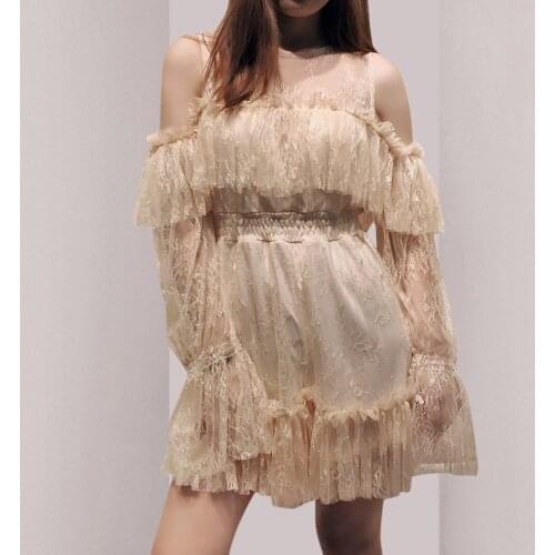 Lace Homecoming Dresses See Through Shorts Dance Queen Dresses Elegant Wedding Evening Dresses Return to Home Dresses