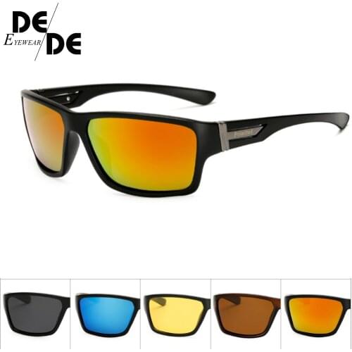 Night Vision Sunglasses for Men UV400 Protection Night Driving Glasses Male Polarized Yellow Lens Sun Glasses 2019 New 130