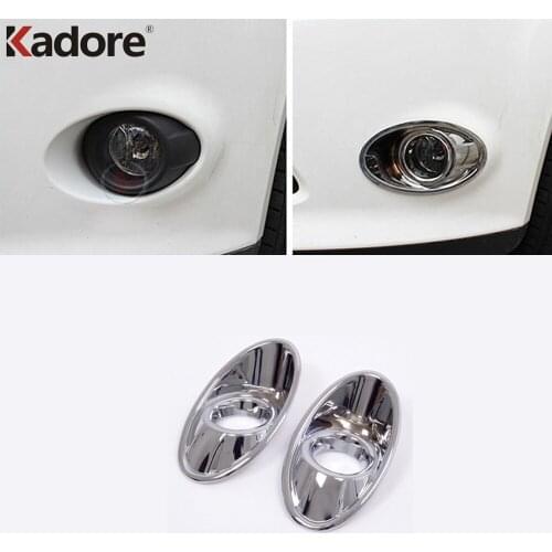 For Ford Focus 3 2012 2013 2014 2015 Sedan ABS Chrome Front Foglight Fog Light Cover Trim Car Protect Exterior Accessories
