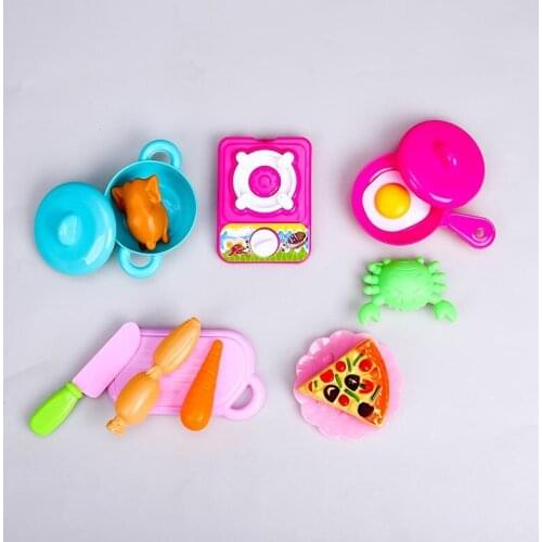 Plastic toy HOGNSIGN New-fashioned lovely cute cooking toys suitable for little girl childrens toys plastic cooking equipment