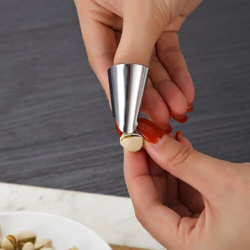 HILIFE Nuts Peeler Protection Tools Kitchen Accessories Multifunction Kitchen Tool Finger Protector Gadgets Stainless Steel
