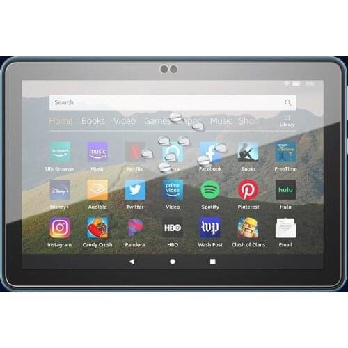 Clear 9H 0.33mm Tempered Glass screen protector for Amazon Kindle Fire HD 8 Kids Edition 2020