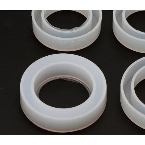 Silicone Jewelry Mold Round Bracelet Bangle Resin Mold Resin Jewelry Making Tool E56C