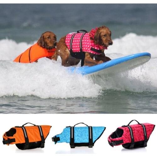 Pet Dog Life Jacket Life Vest for Small Medium Puppy Pet Life Coat Swimming Preserver Swimsuit Clothing Supplies Dogs Clothing