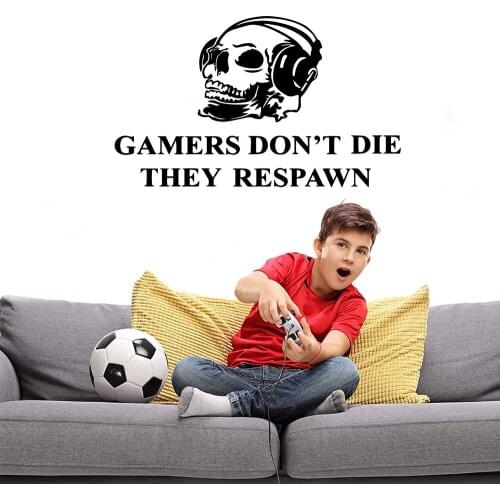 Cartoon Style game Vinyl Kitchen Wall Stickers Wallpaper For Living Room Bedroom Wall Art MURAL Drop Shipping