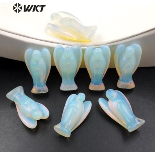 WT-G241 Wholesale Custom Unique Virgin Pendant Healing Crystals For Trendy Jewelry Making Female Celestial Pendant