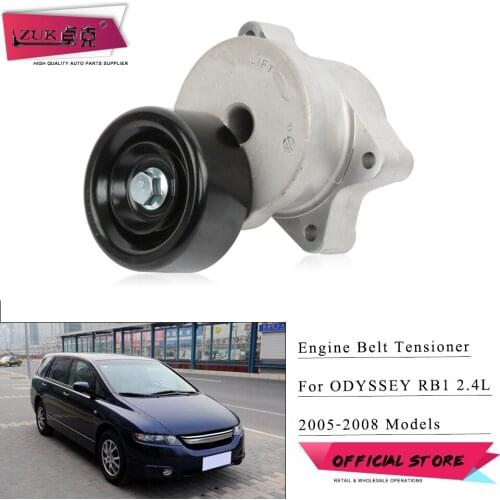 ZUK Engine Rubber V-Ribbed Belt Tensioner Pulley For HONDA ODYSSEY RB1 2005 2006 2007 2008 2.4L 2.4 31170-RFE-006 31170RFE006