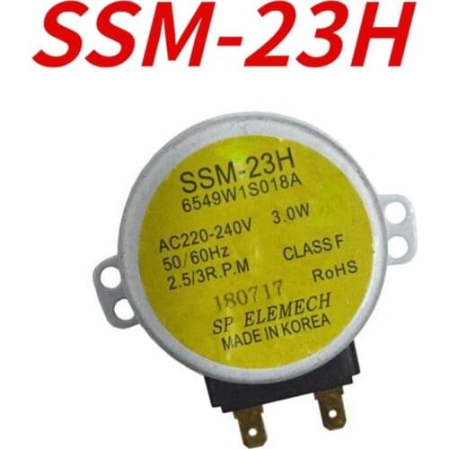 1 Pc Microwave Oven Synchronous Motor Tray Motor SSM-23H 6549W1S018A for lg Microwave Oven Parts Accessories