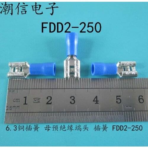 10cps 6.3 copper spring mother pre insulated end spring fdd2-250