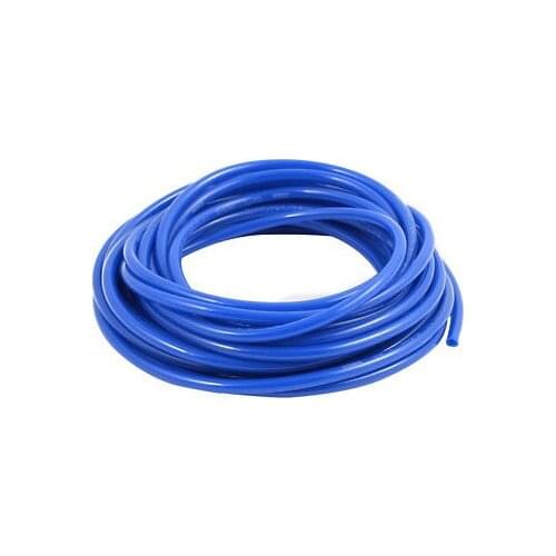 6mm x 4mm Pneumatic Air Compressor Tubing PU Hose Tube Pipe 8 meter Blue