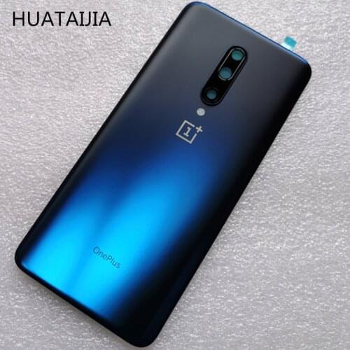 Oneplus 7pro original case with lens frame New One plus 7 pro battery back cover for Oneplus 7 pro back case back shell