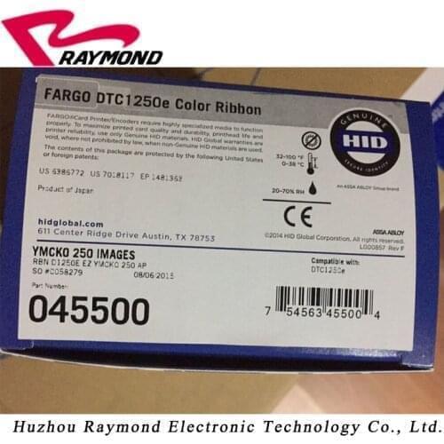 DTC1250e printer ribbon Fargo45500 Color Ribbon