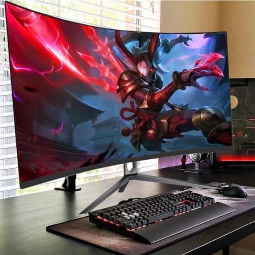 32 Inch Curved New Model Ultra Slim Gaming Monitor Full Hd 4K Optional
