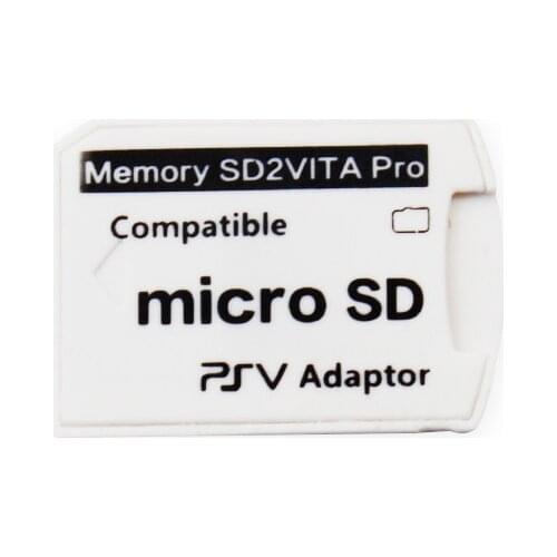 Version 6.0 SD2VITA For PS Vita Memory TF Card for PSVita Game Card PSV 1000/2000 Adapter Micro SD card Reader Adaptor