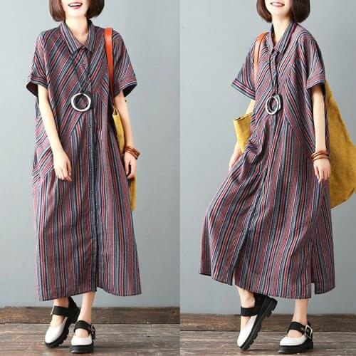 Летние платья-рубашки LuoYFF China At AliExpress