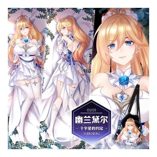 NEW 2WAY Hugging Body Pillow Case Japanese Otaku Pillow Cushion Cover Anime Honkai Impact 3rd Durandal Sexy Cosplay Dakimakura