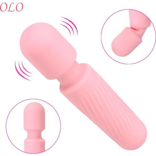 OLO Vibrating Dildo Sex Toys for Women 10 Speeds Adult Sex Products Clitoris Stimulator 360 Degree Rotation G Spot Vibrator