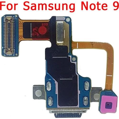 Original USB Charge Board For Samsung Galaxy Note 9 Note9 N960 charging port Flex PCB Dock Connector Replacement Spare Parts