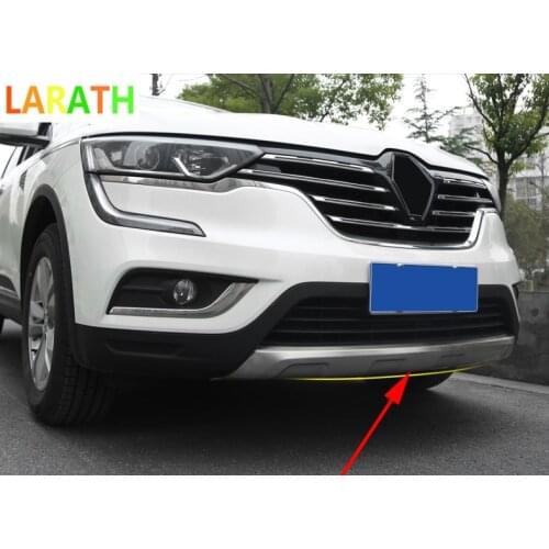For Renault Koleos 2017 2018 Stainless Steel Front Bumpers Skid Bumper Cover Protector Molding Car Accessories 1pcs