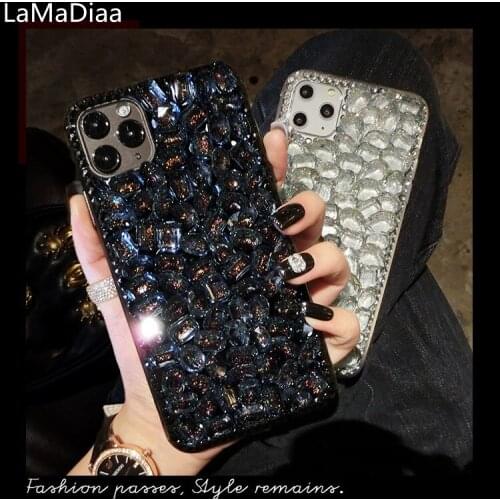 Luxury 3D Crystal Diamond Case Rhinestone Bling Phone Cover funda coque For Samsungj3 j5 j7 2016 2017 J5 j7 Prime j4 j6 j8 2018