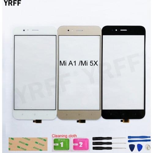 For Xiaomi Mi A1 Touch screen For Xiaomi Mi A1 (Mi 5X) Touch Screen Digitizer Sensor Glass Panel Replacement