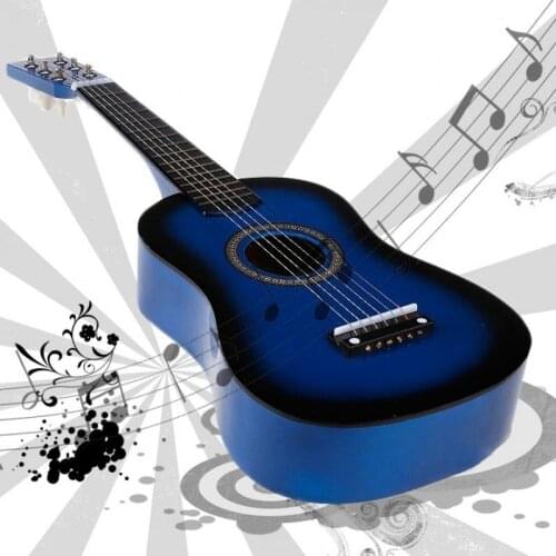 Amusing 6 Strings 23" Musical Instruments Teaching Kids Guitar Kids Toys Guitar Student Ukulele Acoustic Guitar