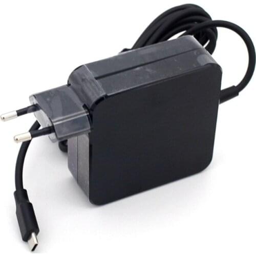 Laptop Charger ,Fast Charger Type-C Power Adapter 65W 20V3.25A for m Book Pro Laptop Tablet Phone USB-C Device