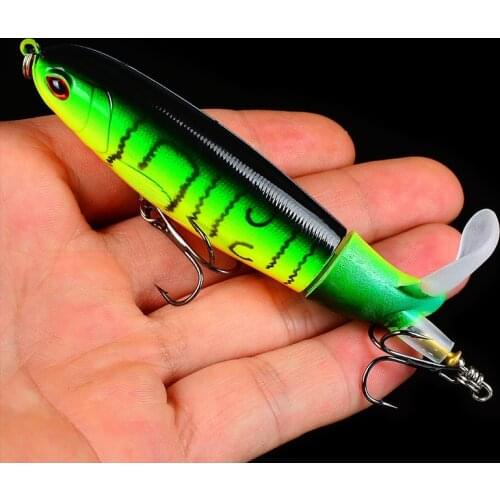 1 Pcs Hard Fishing Bait 15G 11CM Sinking Bait Vibrating Rattan Hook Wiggler Deep Submergence Marine Artificial Plastic Bait