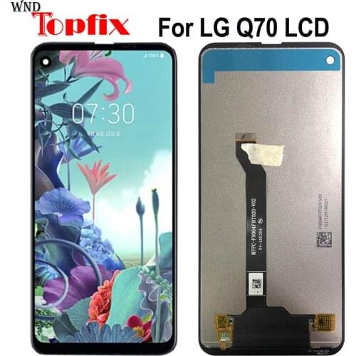 100% Test For LG Q70 LCD Play Display Touch Screen Sensor Panel Digiziter Assembly New For LG Q70 LM-Q620WA LM-Q730N LCD