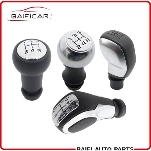 Baificar High Quality 5 Speed Manual Gear Shift Knob Shifter Gear Stick For Peugeot 206 207 307 308 408 Citroen C2 C4L