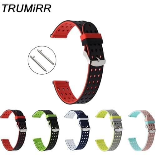 Quick Release Silicone Rubber Watchband for Timex Armani DW CK Watch Band Wrist Strap 17mm 18mm 19mm 20mm 21mm 22mm 23mm 24mm