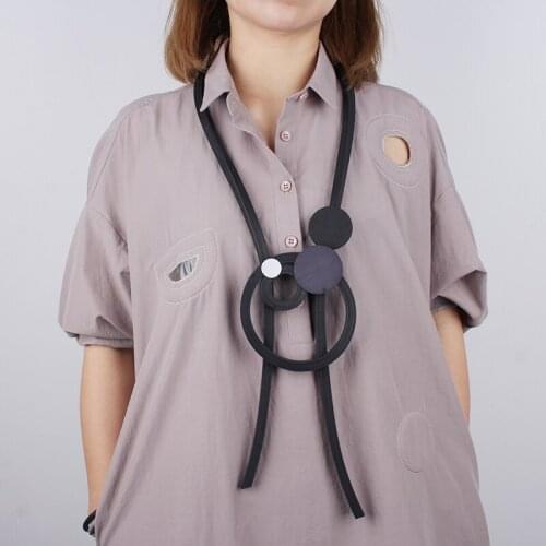 Punk Black Neck Chains Red Heart Necklace For Women Jewelry Geometric Pendants Necklaces Harajuku Clothes Accessories Wholesale