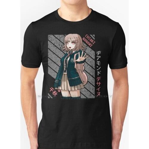Chiaki Nanami - Super Danganronpa 2 T Shirt 100% Pure Cotton Chiaki Nanami Chiaki Nanami Danganronpa Dangan Ronpa Dangan Sdr2 Dr