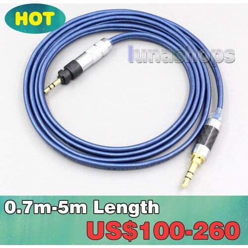 XLR High Definition 99% Pure Silver Earphone Cable For Shure SRH840 SRH940 SRH440 SRH750DJ Philips SHP9000 SHP8900 LN006819
