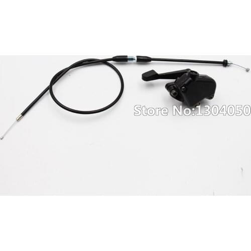 NEW Throttle Lever Thumb Controller Assembly + Cable ATV Quad Pit bike Mini Moto 50cc 70cc 90cc 110cc 125cc 150cc chinese