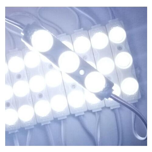 NEW 2835 3LED injection led module 12V with lens Waterproof IP66 ,160 degree 1.5W white,LED sign,shop banner,brighter