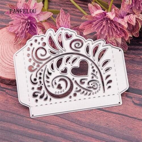PANFELOU seedlings sealing side paper die cutting dies metal craft Scrapbooking/DIY Easter Easter Embossing mould cards