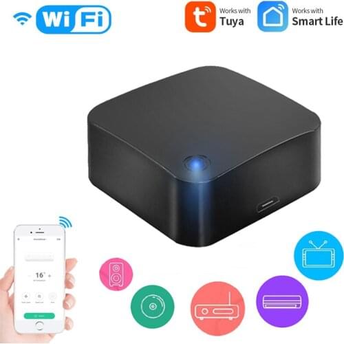 Smallest Min WiFi Smart IR Remote Controller Smart Home Compatible With Alexa, Google Assistant, Smart Life, Tuya Smart App Hot