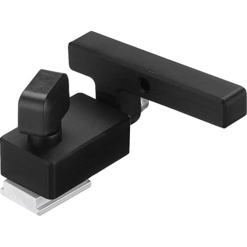Miter Track Stop Square Handle for 30 T-Slot T-Track Woodworking Tool