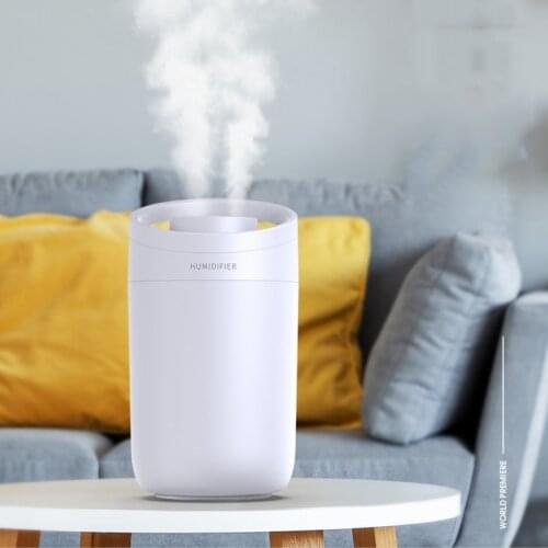 3L Large Ultrasonic Air Humidifier USB Double Outlet Aromatherapy Humidifer Diffuser Portable Humidificador for Home Bedroom
