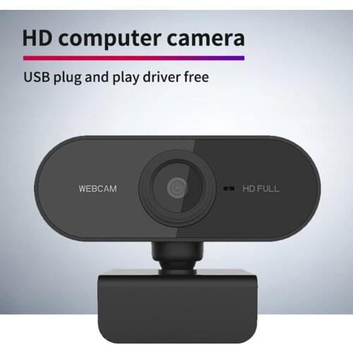 Webcam 1080P PC Mini USB 2.0 Web Camera With Microphone USB Computer Camera Video Recording Live Web Can Camara