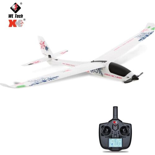 Wltoys XK A800 4CH 3D/6G System RC Airplane Remote Control Assembly Gliders with 2.4G Transmitter Compatible Futaba RTF Glider