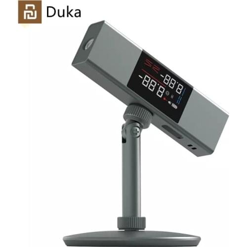 Youpin DUKA Laser Cast Line Angle Casting Instrument real time Angle Meter LI 1 Double-sided high-definition led screen