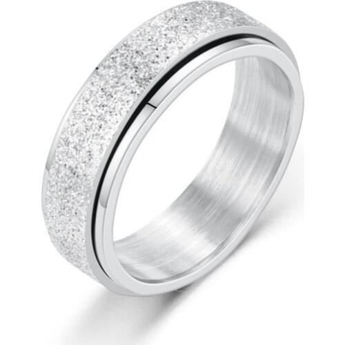 Jewellery Korean Star Moon Creative Titanium Steel Stainless Steel Couple Vintage Party Rings for Women Girls