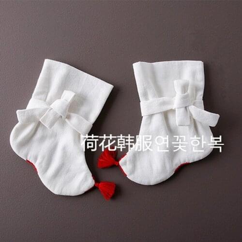 Hanbok Socks for 100 Days Hanbok Socks Traditional Socks for Baby Boys and Girls