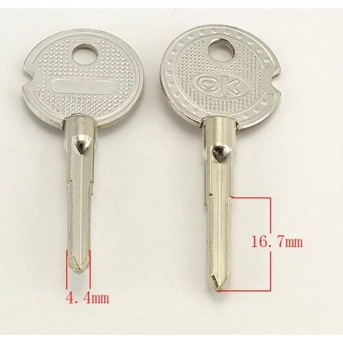 Key tool A504 OK small cross iron door key Blank Keys 30 pieces/lot